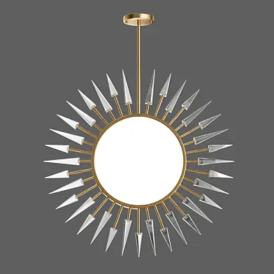 Chandelier Sun with thorns