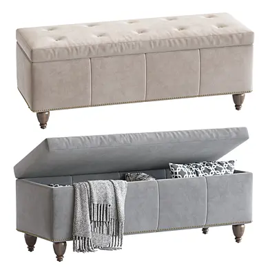 Copper Grove Bunlap Upholstered Storage Bench
