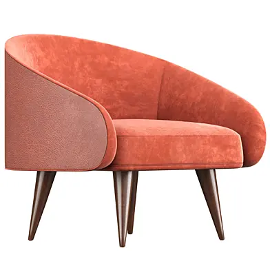 velvet armchair