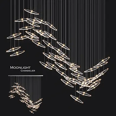 Moonlight Chandelier by Orche