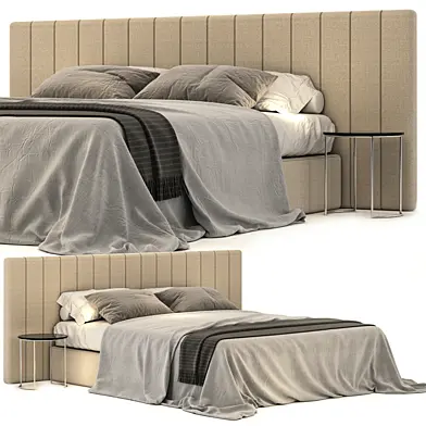 Modena hardware ivory bed