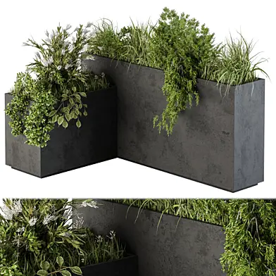 Outdoor Plant Set 248 - Plant L Type Box