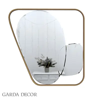 Зеркало Декоративное В Металлической Раме KfE1210 Garda Decor