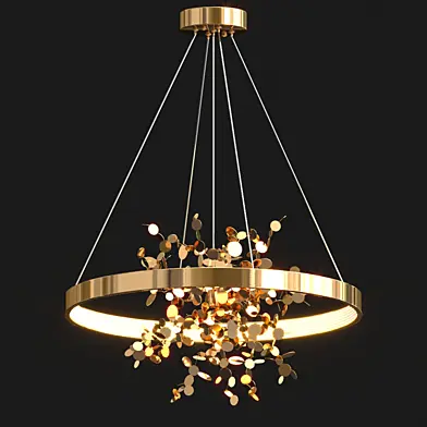 Felisa Coin round chandelier