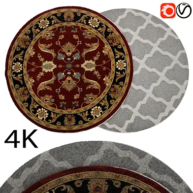 Premium round Rug №2