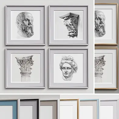 Nice Picture Frames Set 232