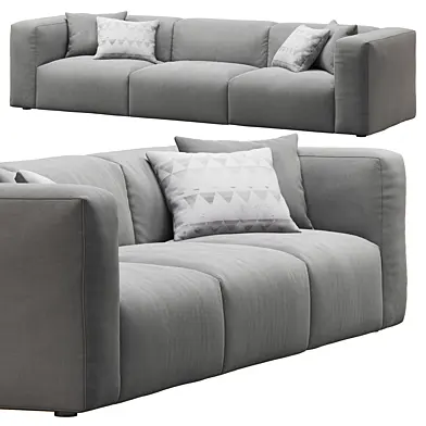 Upholstered 3seat Cloud Sofa by Prostoria