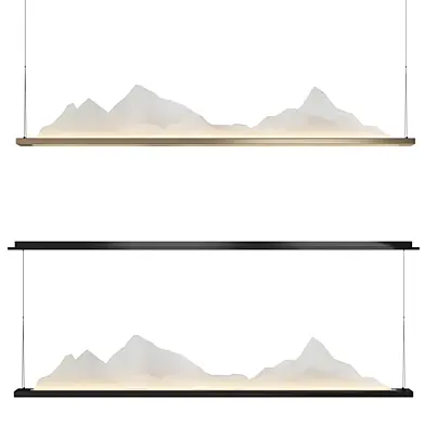 Mountain Led Chandelier