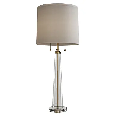 Chelsea house bubble glass column table lamp