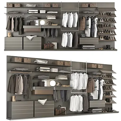 Rimadesio Abacus Walk-in Closet 1