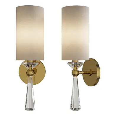 Birch wall sconce