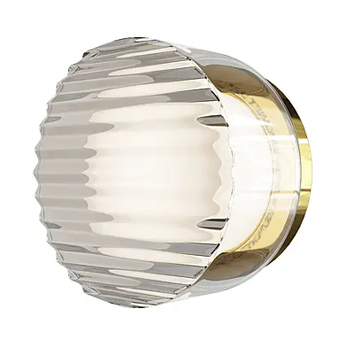 Crisp indoor sconce