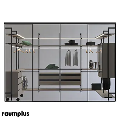 Raumplus Walk-in-closet UNO перегородка S1200 AIR