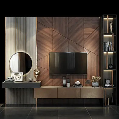 TV wall set 218