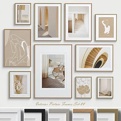 Interior Picture Frames Set-84