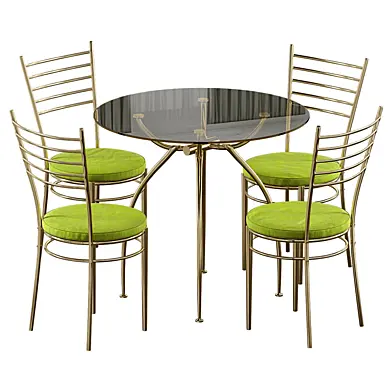 Argos Home Lusi Glass Dining Table