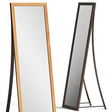 We Do Wood Framed Standing Floor Mirror
