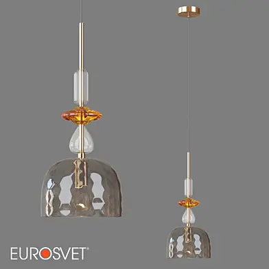 ОМ Подвесной светильник Eurosvet 50193/1 дымчатый Dream