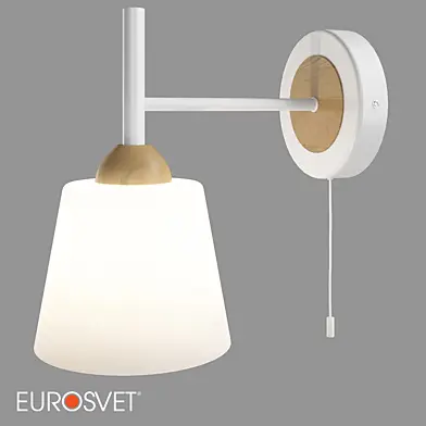 ОМ Бра со стеклянным плафоном Eurosvet 70085/1 Fresco