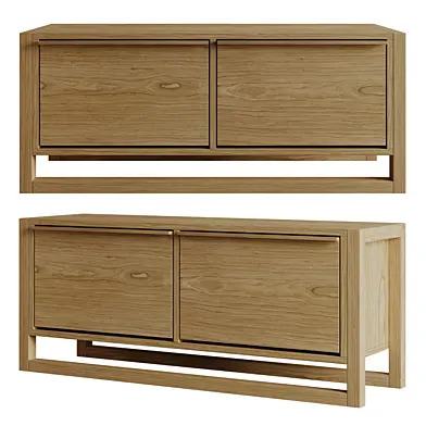 Woodman NewEst Shoe Bench 2 door