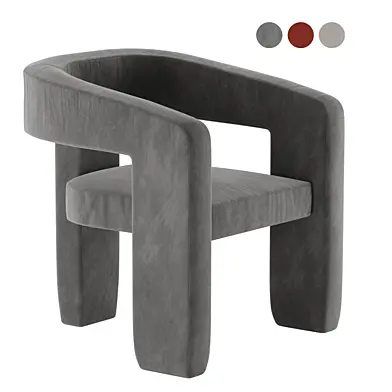 Upholstered 3-Leg Chair West Elm
