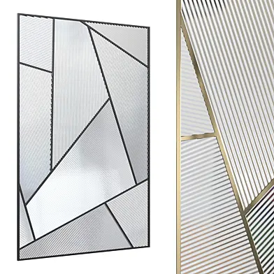 Стеклянная перегородка/Glass partition