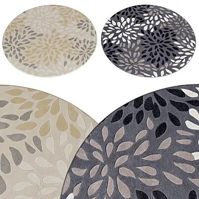 Circle rugs №051