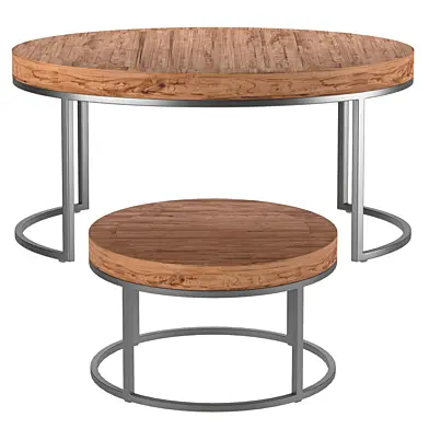 Malcolm Round Nesting Coffee Tables