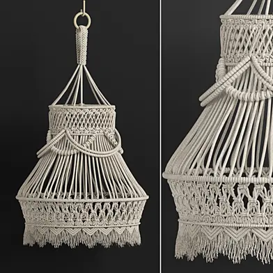 macrame chandelier 01