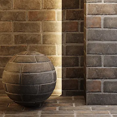 Dark brick