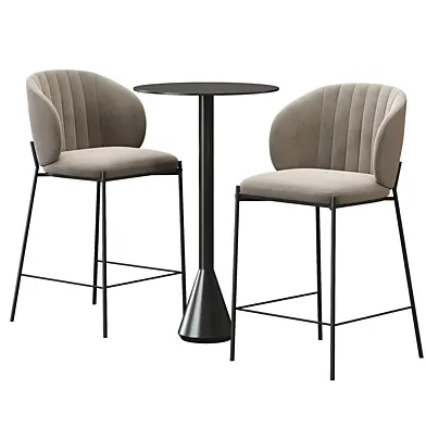 Cruz bar Palissade Cone Garden Table