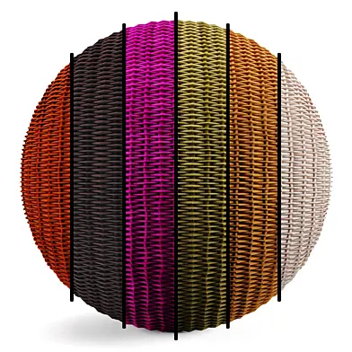 PBR FB18 Woven basket 4K