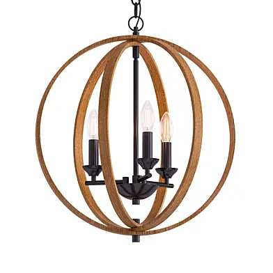 Light Unique Globe Chandelier