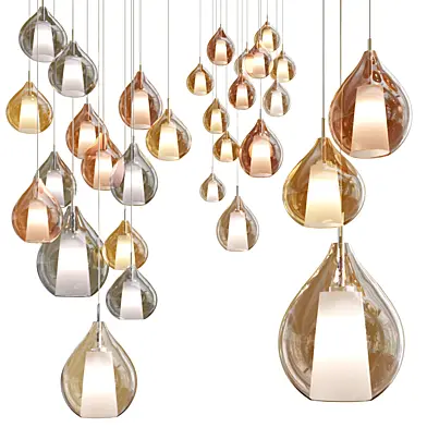 CIRCE Pendant lamp By Concept Verre