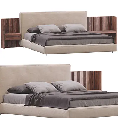 Bed  Brasilia By Minotti