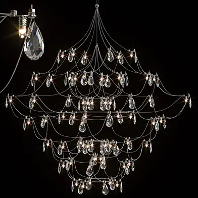 Люстра Quasar Crystal Galaxy 120cm