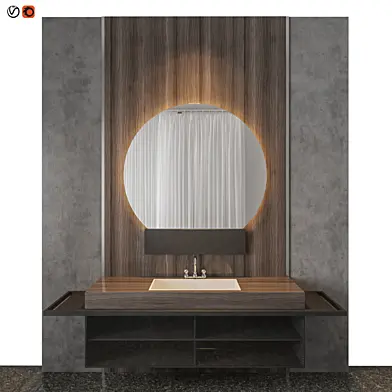 MORE HOME Black Bathroom