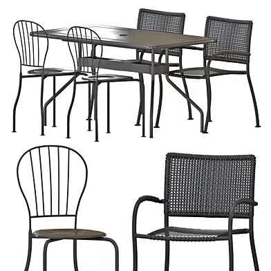 IKEA VIHOLMEN Table And Chairs