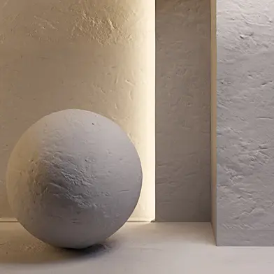 White wall stucco