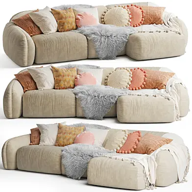 Busnelli PIUMOTTO Sofa Chaise