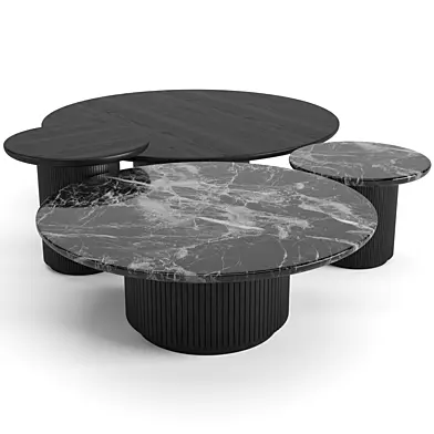 Gubi Moon coffee tables set
