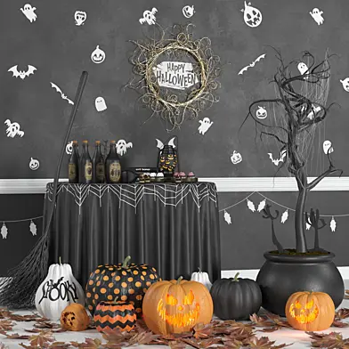 decorative set holloween 02