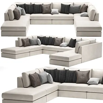 FRANCO II CLASSIC 8 PIECE SECTIONAL