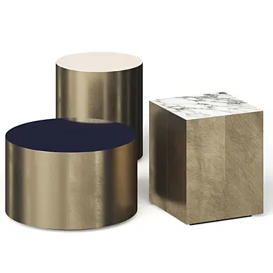Meridiani Belt Coffee Table Set