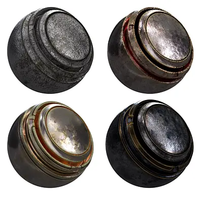 Pack Texture Metal PBR Vol_02