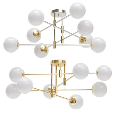 Chandelier Beckley Lampatron In a modern style
