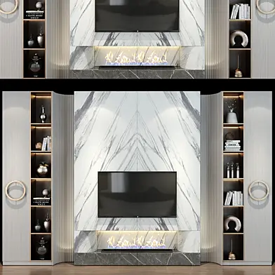 TV shelf 0472