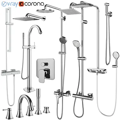 Смесители и душевые системы Grohe and IDEAL standard set 145