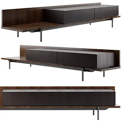 книжные шкаф Minotti Superquadra 2021 collection № 1