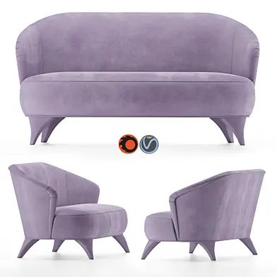 Sofa 1950 ATMOSFERA from Vibieffe